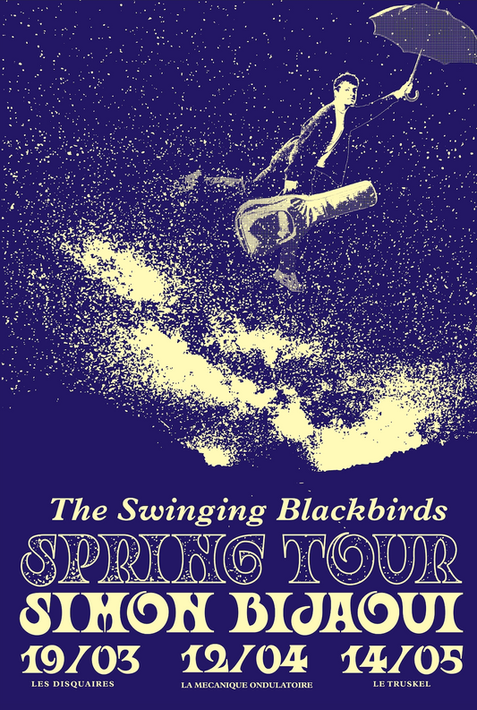 Limited edition SPRING TOUR POSTER