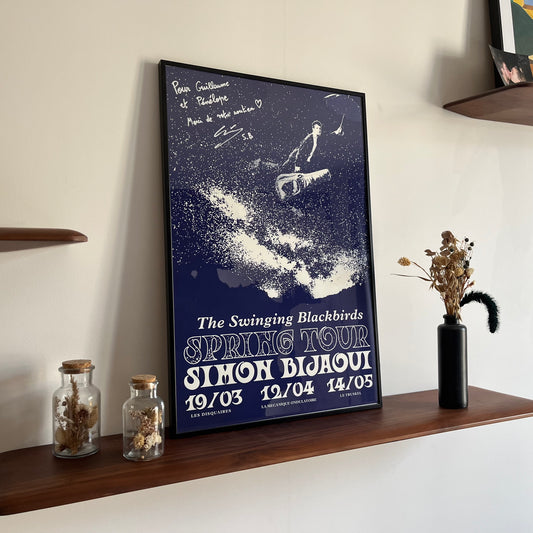 Limited edition SPRING TOUR POSTER